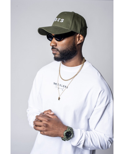 casquette colors kaki