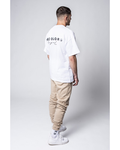 T-shirt Blanc Spring Black