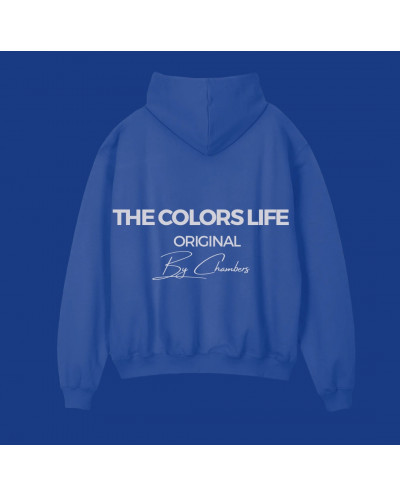 Le Signature Hoodie Royal Blue