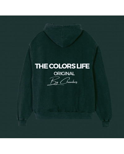 Le Signature Hoodie Dark Green