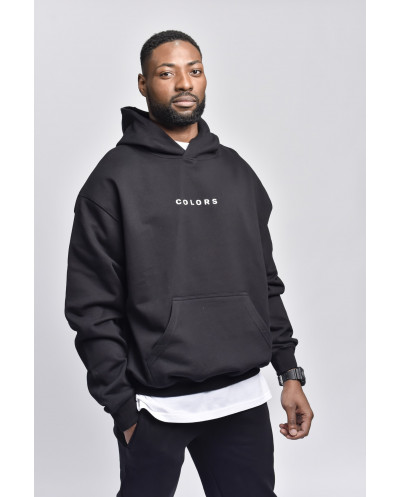 hoodie oversize noir