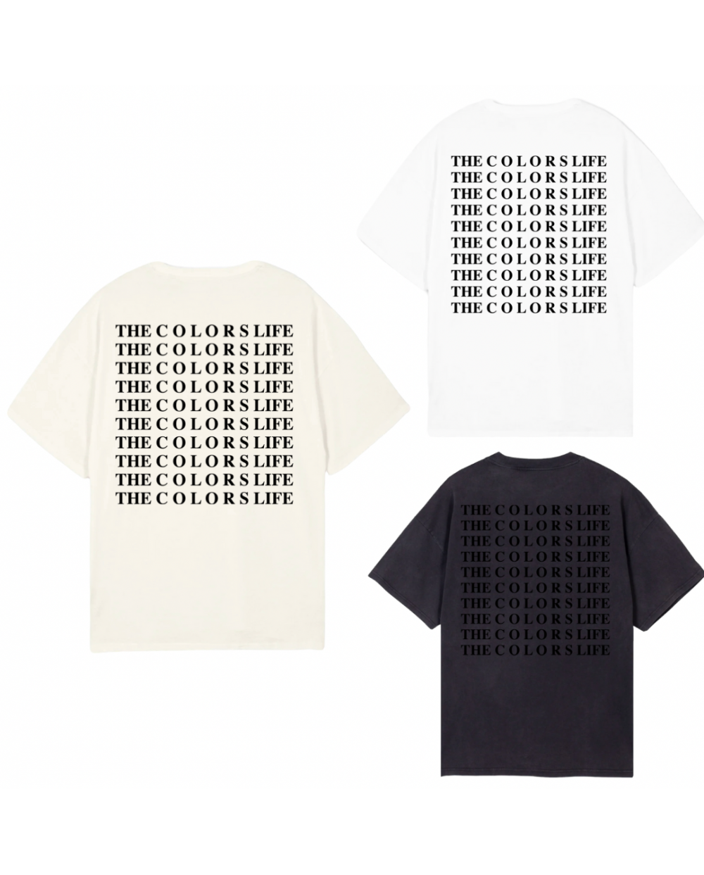 t-shirt oversize blanc