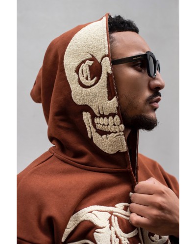 Hoodie Zip Bones
