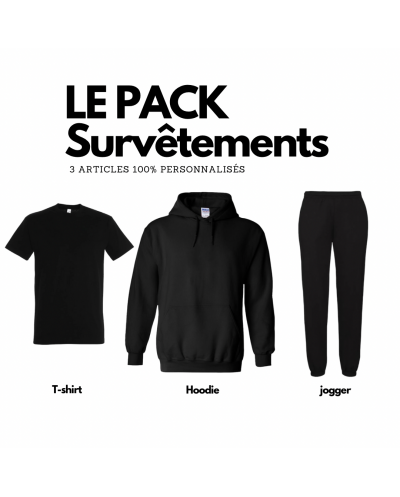 Pack personnalisé survêtement